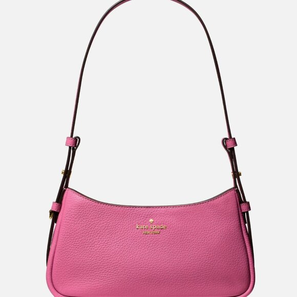 New Kate Spade Juliette Small Shoulder Bag Pebble Leather Nouveau Rose - Picture 1 of 4